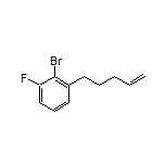 2-Bromo-1-fluoro-3-(pent-4-en-1-yl)benzene