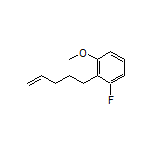 1-Fluoro-3-methoxy-2-(pent-4-en-1-yl)benzene