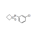 1-[(3-Chlorophenyl)imino]thietane 1-Oxide