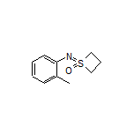 1-(o-Tolylimino)thietane 1-Oxide