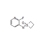 1-[(2-Fluoropyridin-3-yl)imino]thietane 1-Oxide
