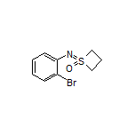 1-[(2-Bromophenyl)imino]thietane 1-Oxide