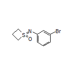 1-[(3-Bromophenyl)imino]thietane 1-Oxide