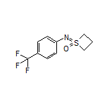 1-[[4-(Trifluoromethyl)phenyl]imino]thietane 1-Oxide