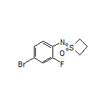 1-[(4-Bromo-2-fluorophenyl)imino]thietane 1-Oxide