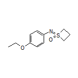 1-[(4-Ethoxyphenyl)imino]thietane 1-Oxide