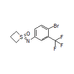 1-[[4-Bromo-3-(trifluoromethyl)phenyl]imino]thietane 1-Oxide