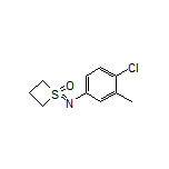 1-[(4-Chloro-3-methylphenyl)imino]thietane 1-Oxide