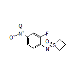 1-[(2-Fluoro-4-nitrophenyl)imino]thietane 1-Oxide