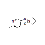 1-[(6-Methylpyridin-3-yl)imino]thietane 1-Oxide
