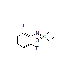 1-[(2,6-Difluorophenyl)imino]thietane 1-Oxide