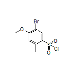 5-Bromo-4-methoxy-2-methylbenzene-1-sulfonyl Chloride