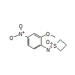 1-[(2-Methoxy-4-nitrophenyl)imino]thietane 1-Oxide
