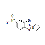 1-[(2-Bromo-4-nitrophenyl)imino]thietane 1-Oxide