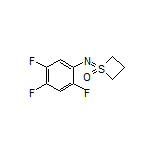 1-[(2,4,5-Trifluorophenyl)imino]thietane 1-Oxide
