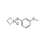 1-[(3-Methoxyphenyl)imino]thietane 1-Oxide