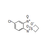 1-[(4-Chloro-2-nitrophenyl)imino]thietane 1-Oxide