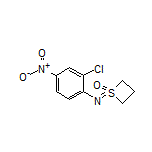 1-[(2-Chloro-4-nitrophenyl)imino]thietane 1-Oxide