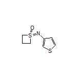 1-(Thiophen-3-ylimino)thietane 1-Oxide