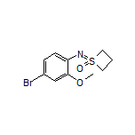 1-[(4-Bromo-2-methoxyphenyl)imino]thietane 1-Oxide