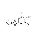 1-[(4-Bromo-3,5-difluorophenyl)imino]thietane 1-Oxide