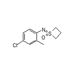1-[(4-Chloro-2-methylphenyl)imino]thietane 1-Oxide