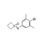 1-[(4-Bromo-3,5-dimethylphenyl)imino]thietane 1-Oxide