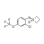 1-[[2-Chloro-4-(trifluoromethoxy)phenyl]imino]thietane 1-Oxide