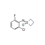 1-[(2-Chloro-6-fluorophenyl)imino]thietane 1-Oxide