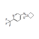1-[[6-(Trifluoromethyl)pyridin-3-yl]imino]thietane 1-Oxide