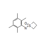 1-[(2,3,5,6-Tetramethylphenyl)imino]thietane 1-Oxide