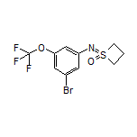 1-[[3-Bromo-5-(trifluoromethoxy)phenyl]imino]thietane 1-Oxide