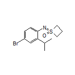 1-[(4-Bromo-2-isopropylphenyl)imino]thietane 1-Oxide