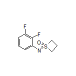 1-[(2,3-Difluorophenyl)imino]thietane 1-Oxide