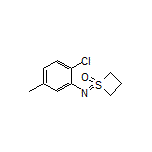 1-[(2-Chloro-5-methylphenyl)imino]thietane 1-Oxide