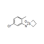 1-[(5-Chloro-2-methylphenyl)imino]thietane 1-Oxide