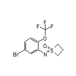 1-[[5-Bromo-2-(trifluoromethoxy)phenyl]imino]thietane 1-Oxide