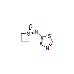 1-(Thiazol-5-ylimino)thietane 1-Oxide