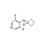 1-[(3,5-Difluoropyridin-4-yl)imino]thietane 1-Oxide