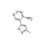 5-(3-Methylisoxazol-5-yl)pyrimidin-4-amine