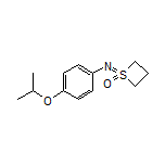 1-[(4-Isopropoxyphenyl)imino]thietane 1-Oxide