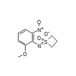 1-[(2-Methoxy-6-nitrophenyl)imino]thietane 1-Oxide