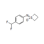 1-[[4-(Difluoromethyl)phenyl]imino]thietane 1-Oxide