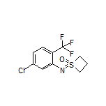 1-[[5-Chloro-2-(trifluoromethyl)phenyl]imino]thietane 1-Oxide
