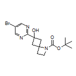 6-(5-Bromopyrimidin-2-yl)-1-Boc-1-azaspiro[3.3]heptan-6-ol