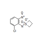 1-[(2-Chloro-6-nitrophenyl)imino]thietane 1-Oxide