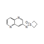 1-[(1,5-Naphthyridin-3-yl)imino]thietane 1-Oxide