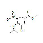 Methyl 3-Bromo-4-(isopropylamino)-5-nitrobenzoate