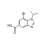 7-Bromo-1-isopropyl-1H-benzo[d]imidazole-5-carboxylic Acid