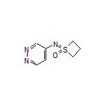 1-(Pyridazin-4-ylimino)thietane 1-Oxide